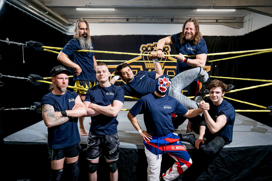 TV production with SLAM! Wrestling Entertainment in Finland, 2023. Two different TV series about professional wrestling for Finnish national television broadcast. Story and footage by Marko Simonen / Kayfabe Diary.