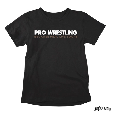 pro wrestling t-shirt Our pro wrestling shirts are more than just clothing; they’re a badge of honor for the hardcore fan. Featuring unique designs that pay homage to a perfectly executed dropkick, they are the ultimate addition to any closet. Buy now and enjoy fast, reliable US shipping on your entire order.